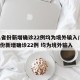 31省份新增确诊22例均为境外输入/31省份新增确诊22例 均为境外输入